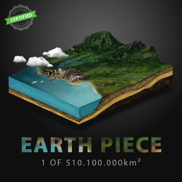 Earth Piece 1 of 510,100,100