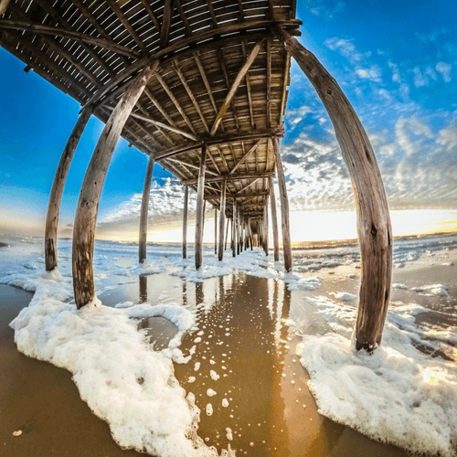 Sunrise Under the Pier