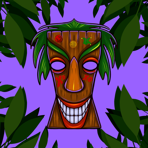 Totem mask #7