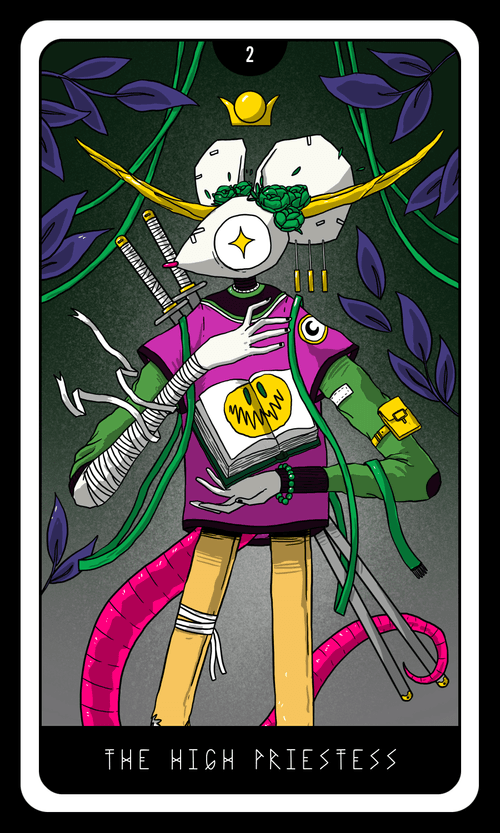 Rosko Sees the Future: The High Priestess - Color Variant 22