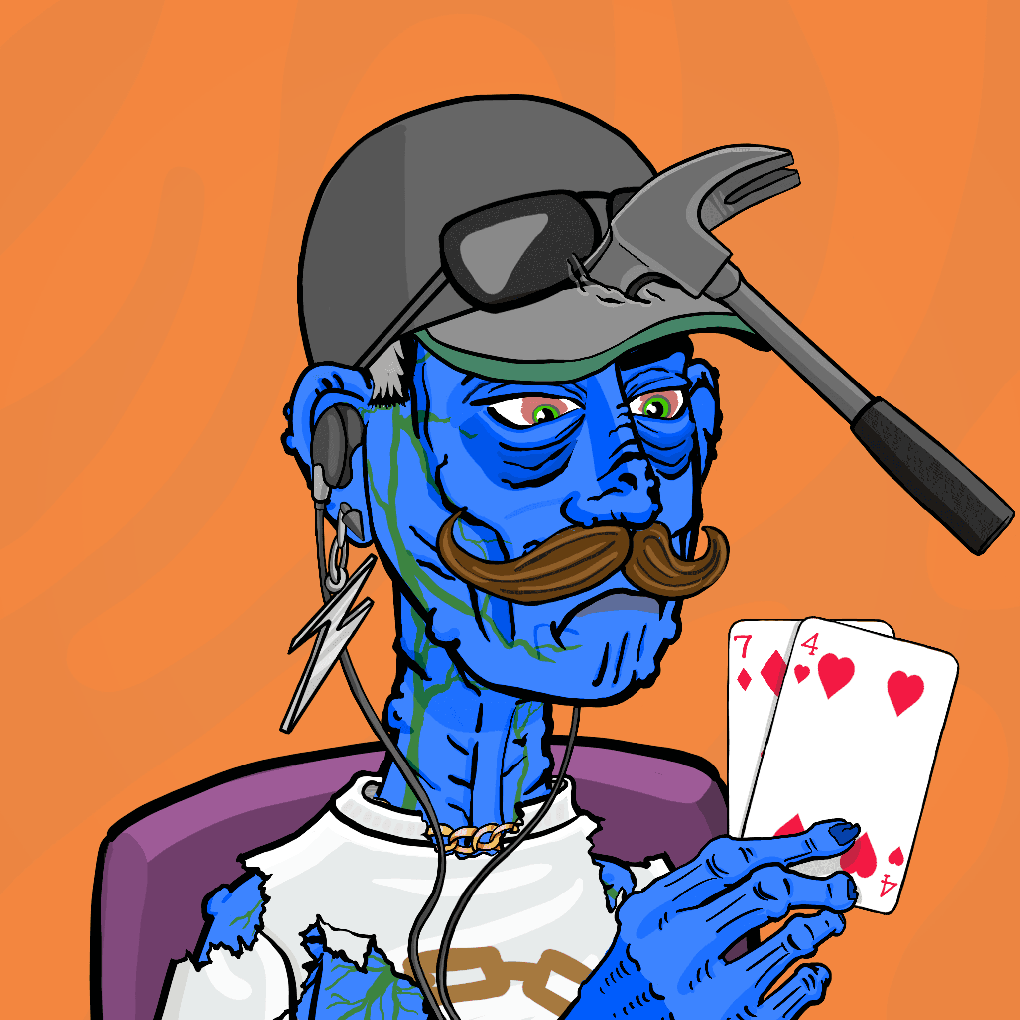 Zombie Poker Freak Gen. #0006