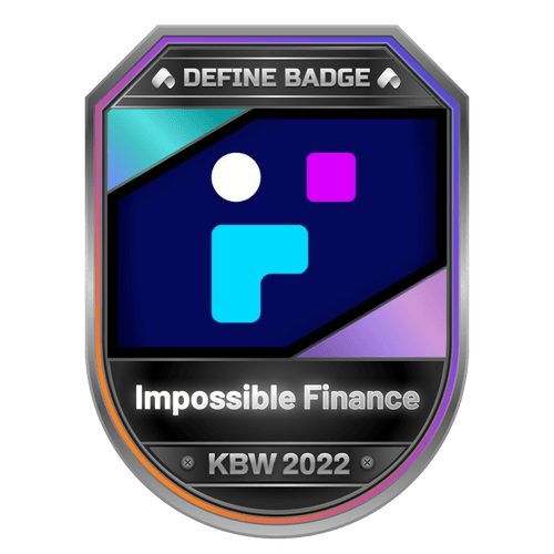 Impossible Finance Badge by DeFine
