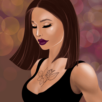 Closed Eyes Woman