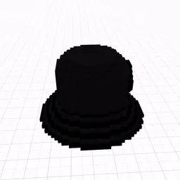 Bucket Hat | Black Smiley