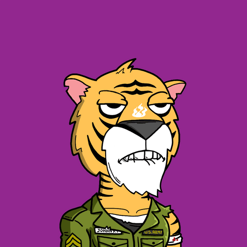 Grouchy Tiger Social Club #3872