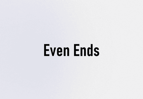 Even Ends