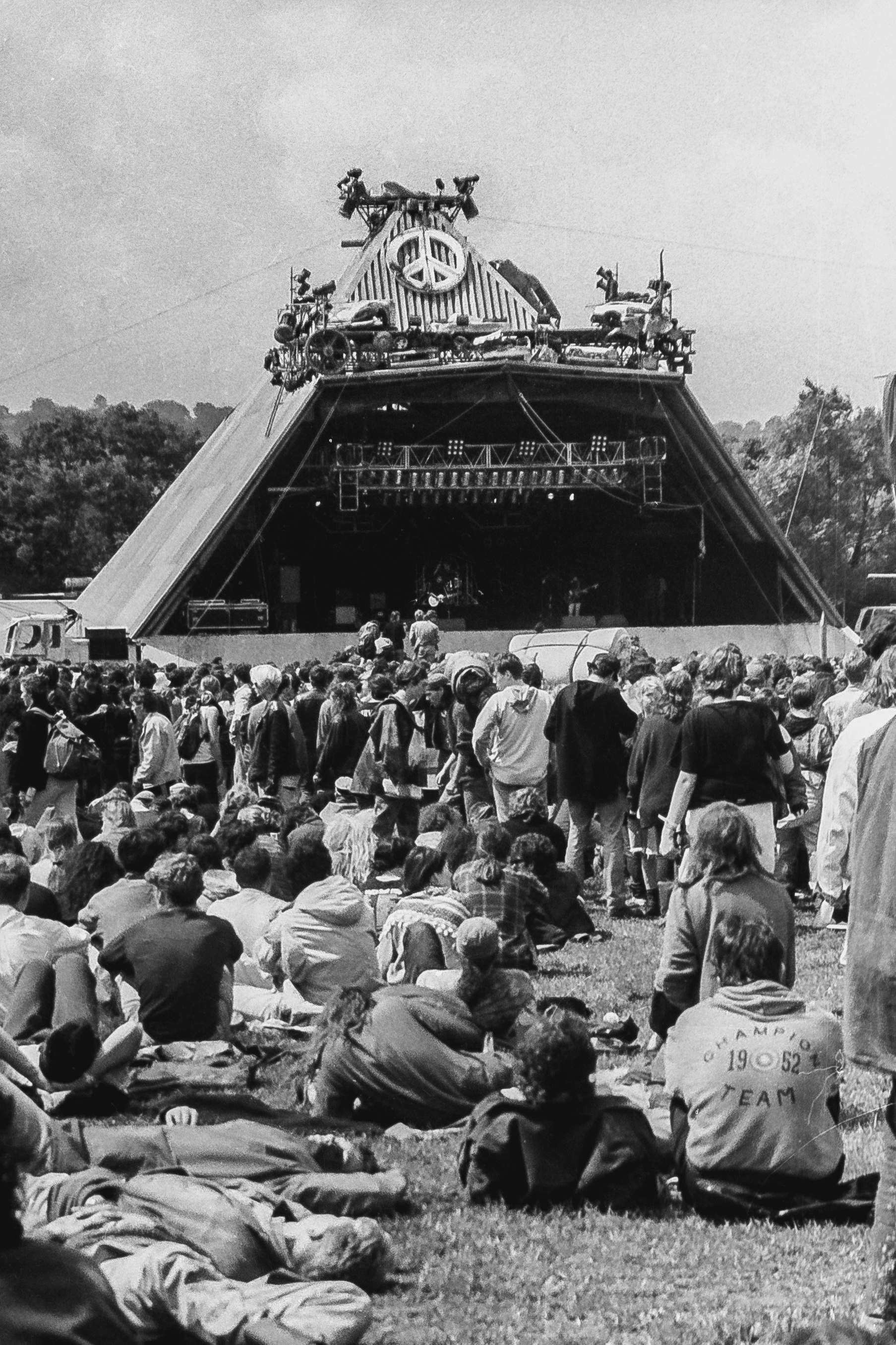 Pyramid Stage - Glastonbury Festival - 1990
