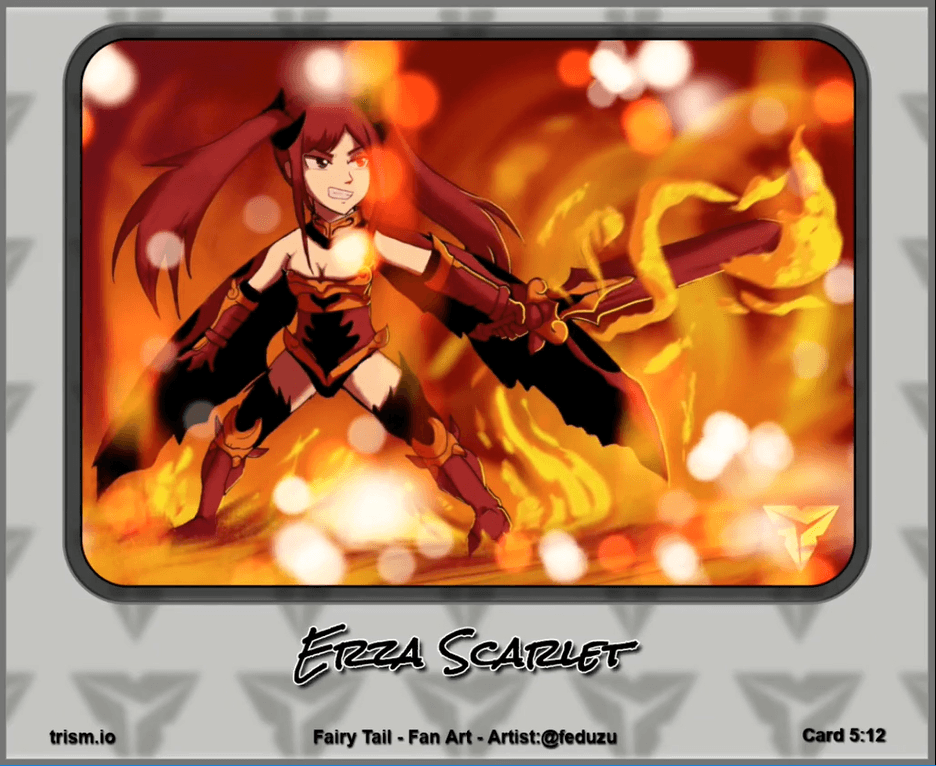 Erza Scarlet - Fairy Tail Fan Art Collectable