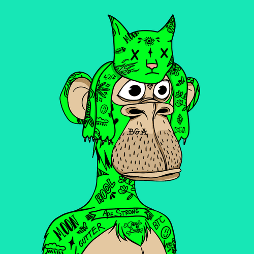 Bored Gutter Ape #190