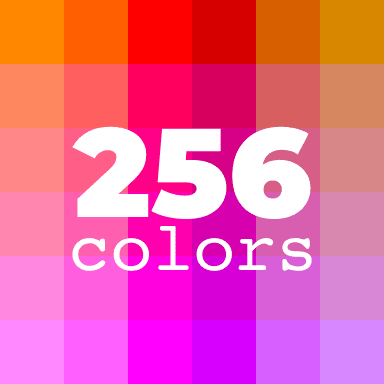 256 colors