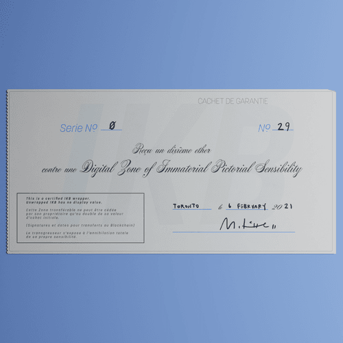 IKB Cachet de Garantie 11