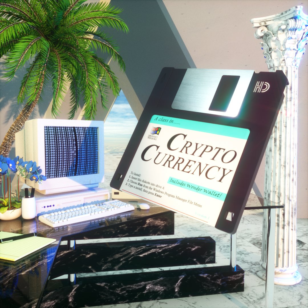 Cat System Corp. - 'A class in​​.​​​.​​​.​​ CRYPTO CURRENCY' VIRTUAL AND PHYSICAL FLOPPY DISK