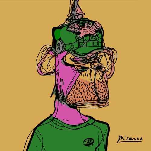 Bored Picasso Ape #5649