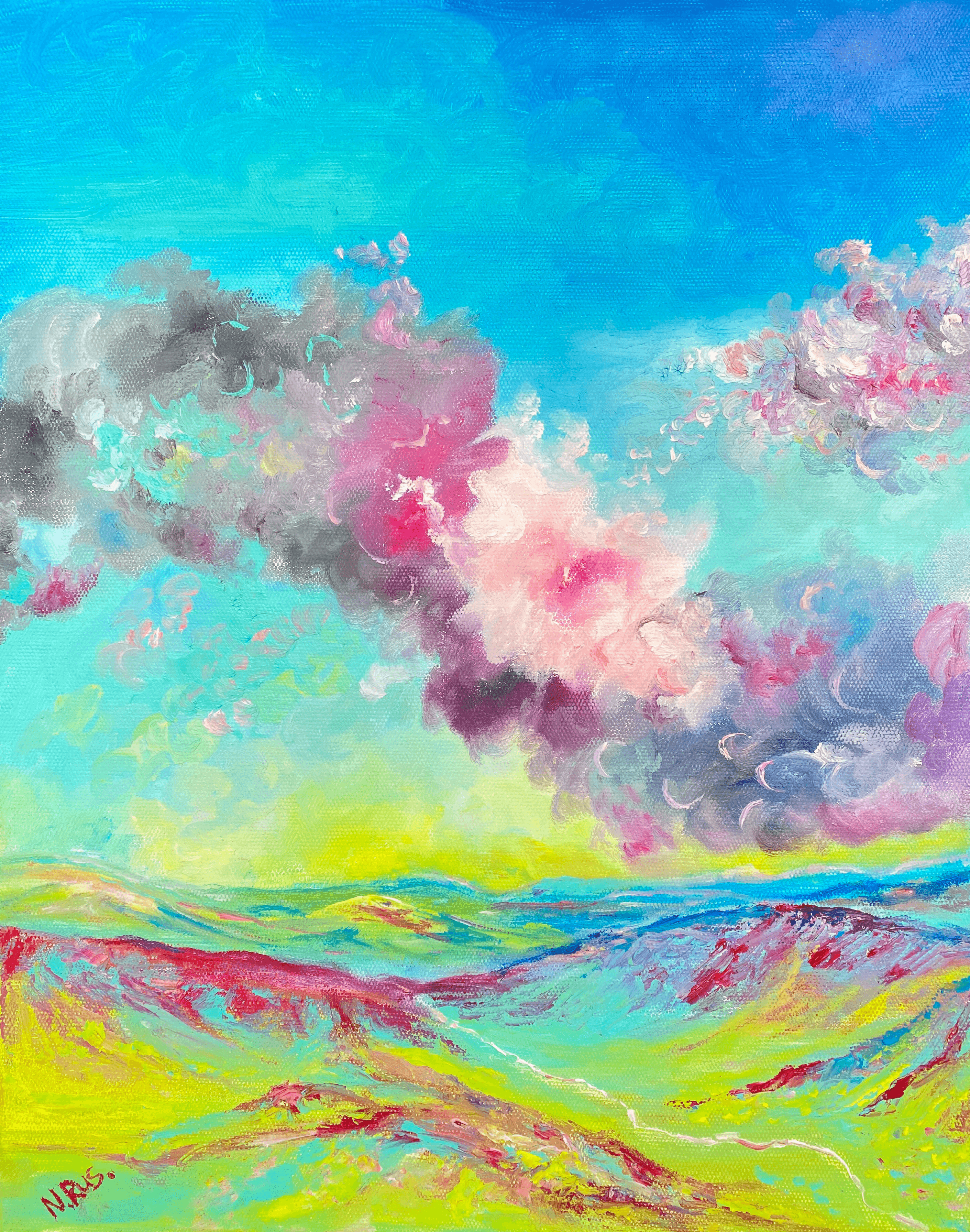 The sky speaks - Opposites by Natalie Rusinova