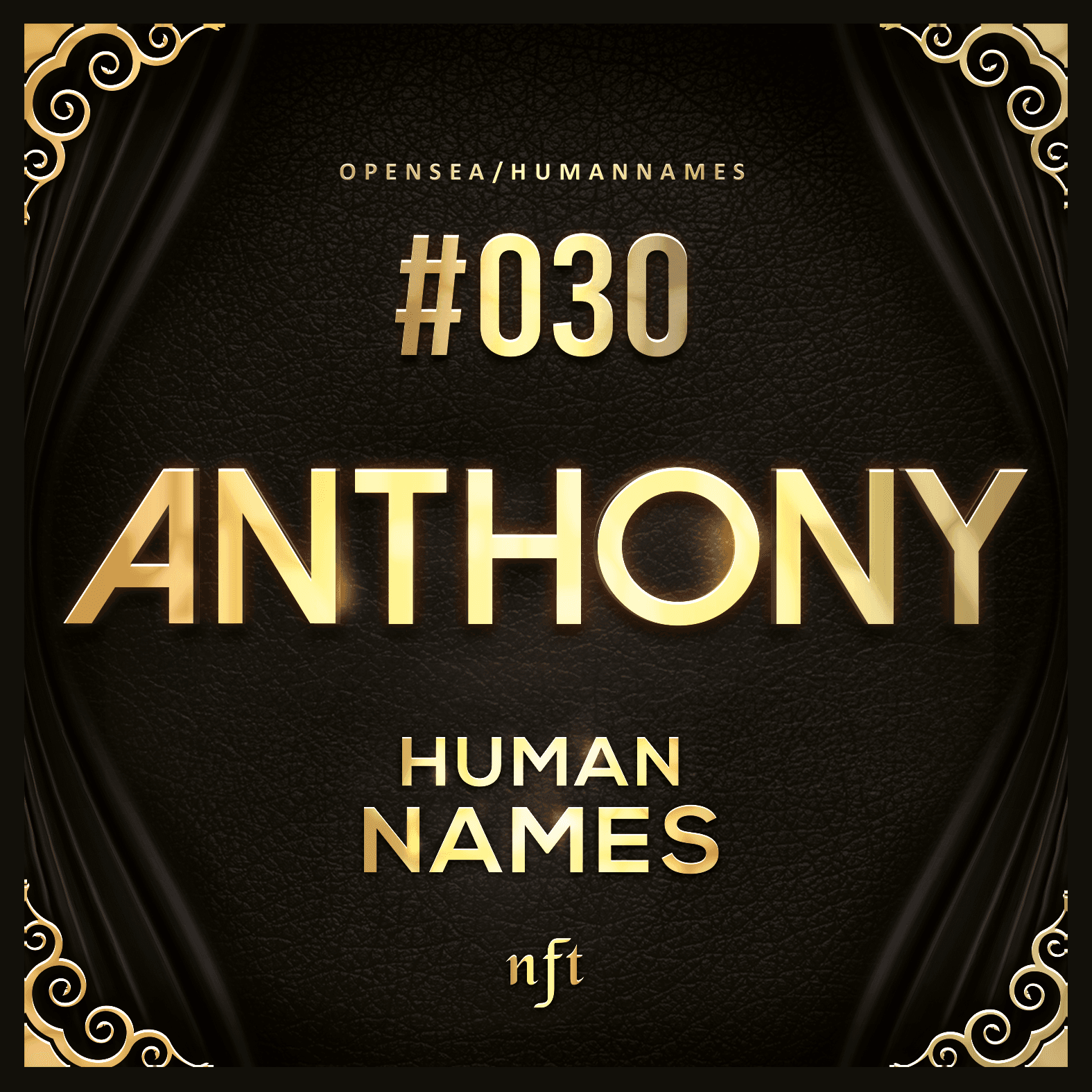 #030 Anthony - Human Names