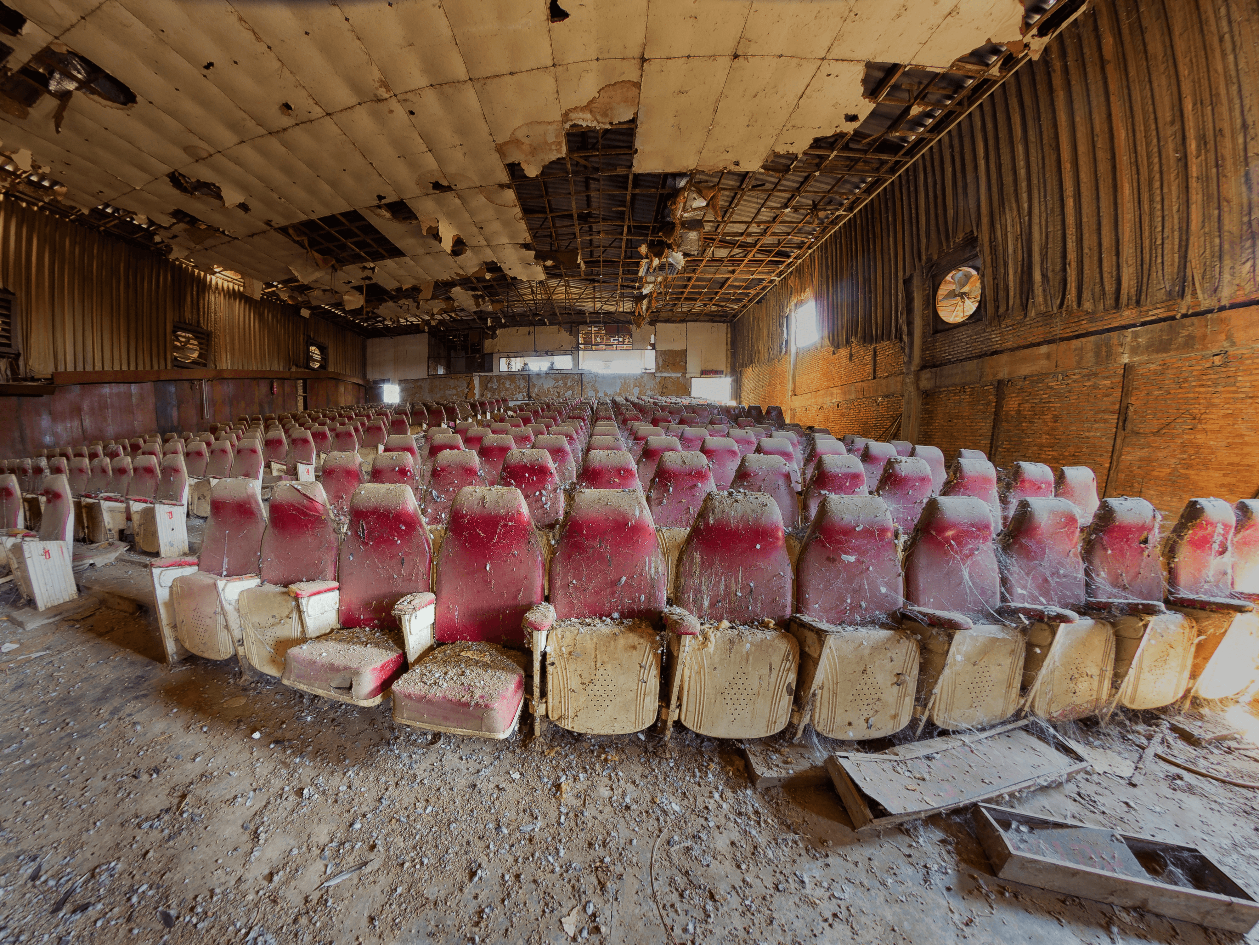 Seats of the Abandoned Petch-Siam Cinema