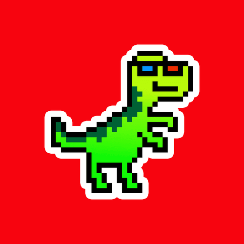 PixelSaurus Rex #0284