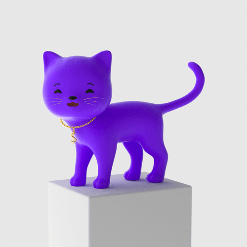 3D Meow Cat #57