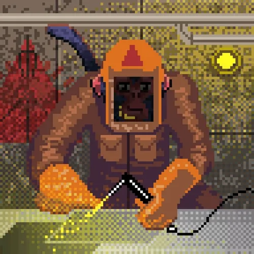 Cyberpunk Ape Executives - #158