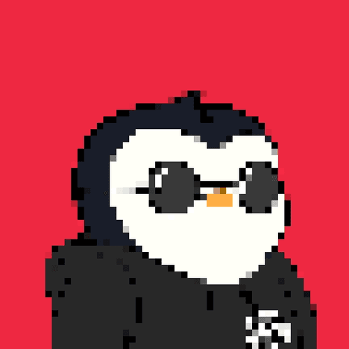 Pixel Pudgy Penguin #218