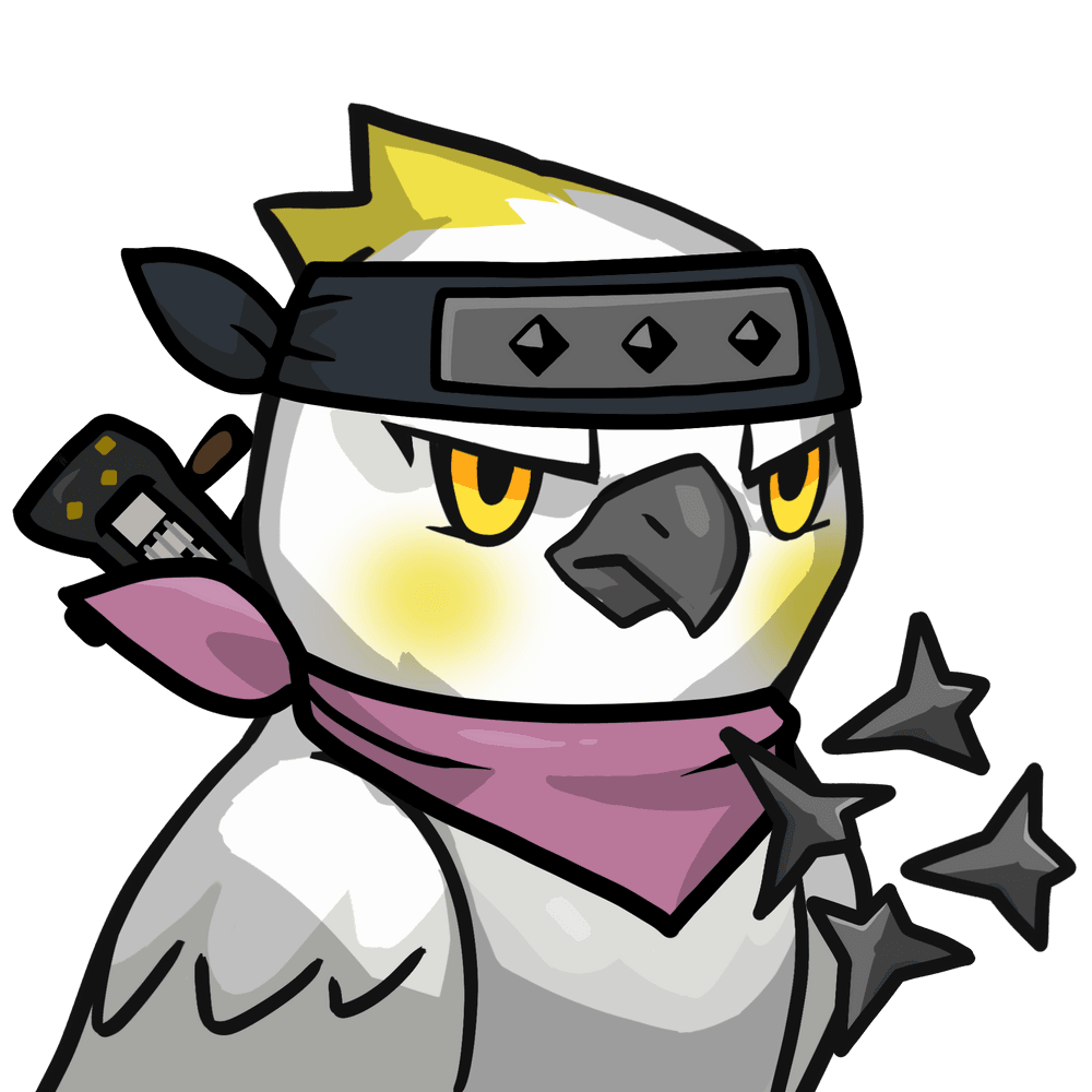 Narukami-Yellow-crested cockatoo #09373