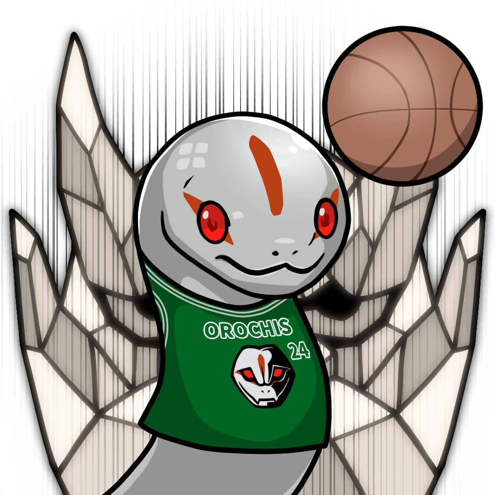Orochi-Basketball player-Silver #03256