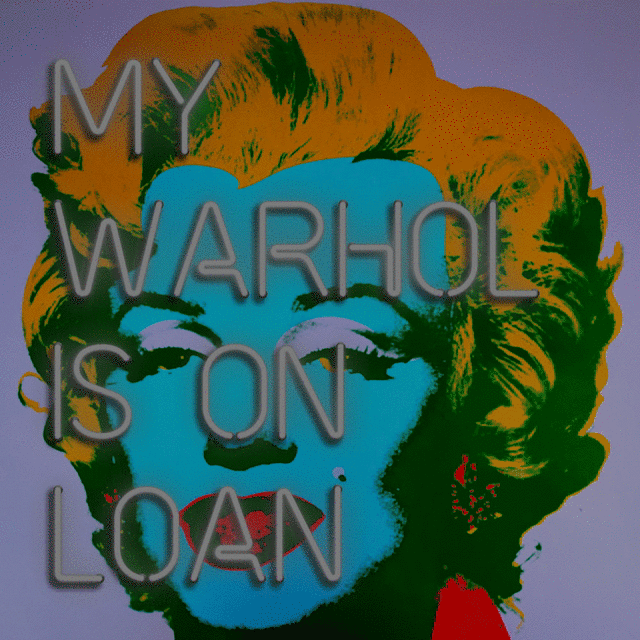 Warhol X Maggie Hall X Keith Botha (Purple + Blue)