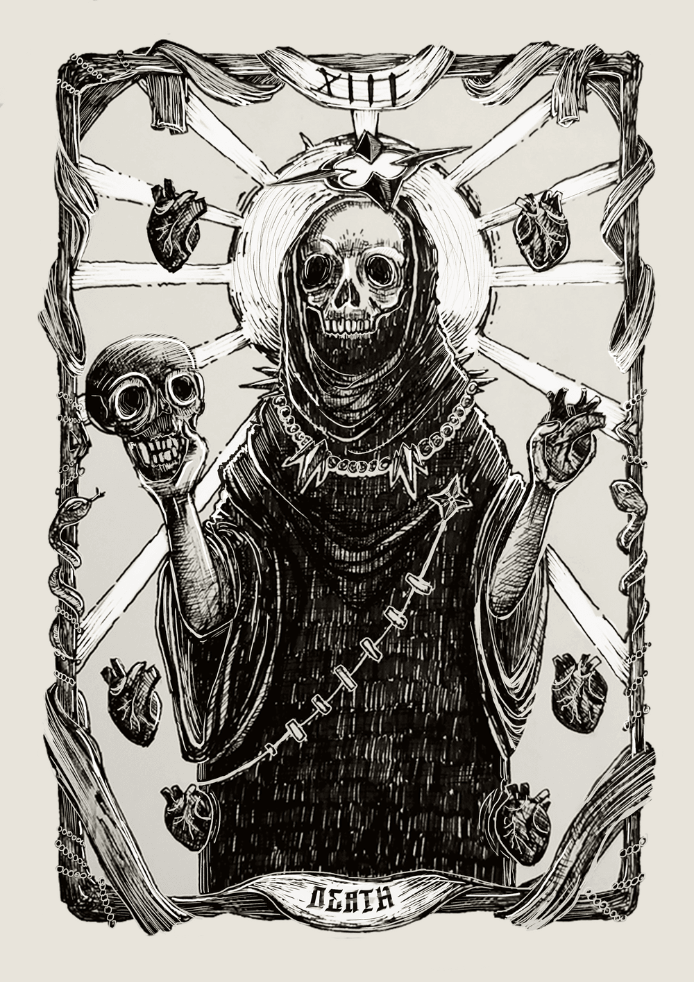 OG 13 Death - little set of tarot card OpenSea