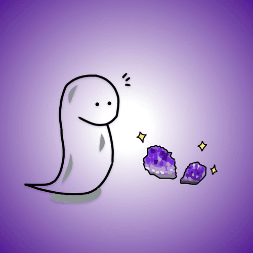 A Transparent Orochi Finds Amethyst.