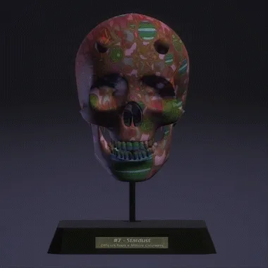 #7 Stardust 3D Skull