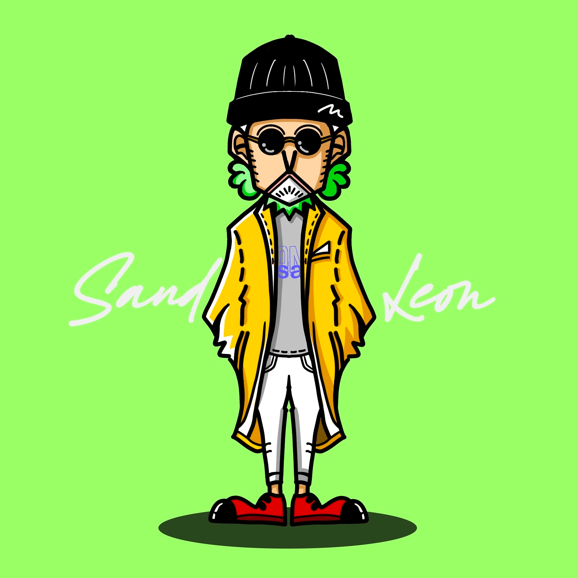 JOHN SAND LEON【JUNKeeeeS ORIGINALS #013】