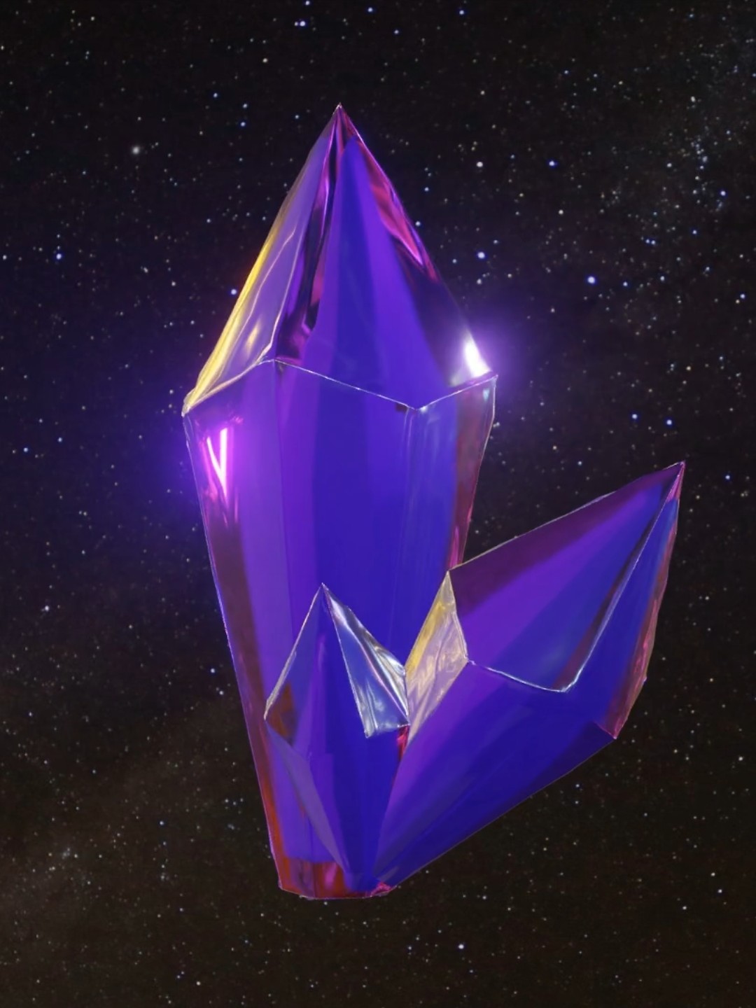 Not A Purple Space Crystal