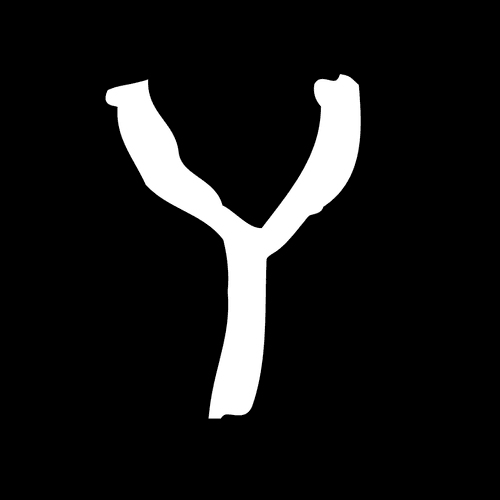 The Neverhood Font Capital Y