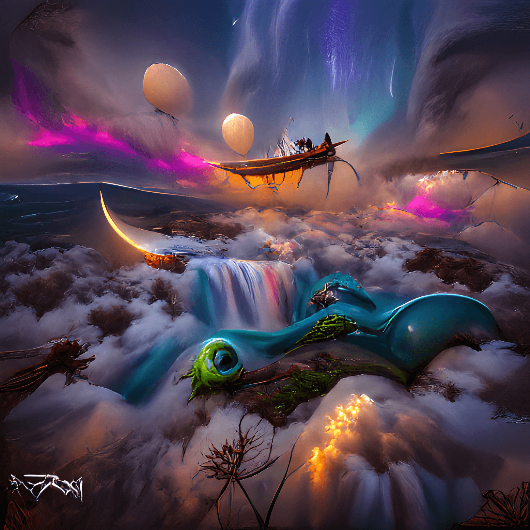 Dreams of the Artificial Intelligence Collection OpenSea