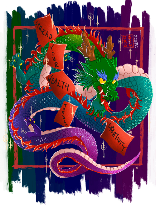 ✧ Dragon ✧ Spread Your Wealth Through Creativity ✧