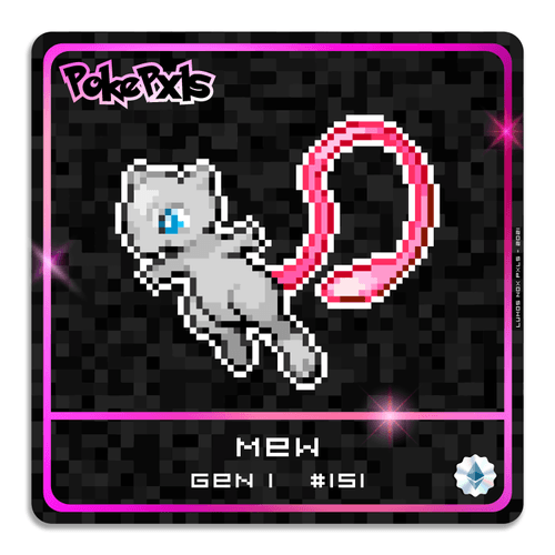 PXL MEW [PokePxls #151] [9/10]