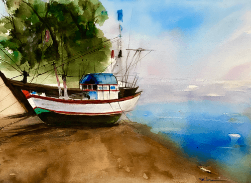 Resting boats 