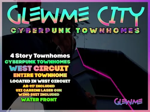 CYBERPUNK TOWNHOMES, GLEWME CITY #76
