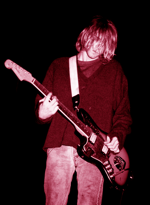 Kurt Cobain - Lithium - Red rider