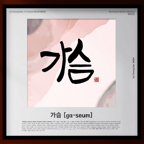 MyKoreanWorld#0025 CHEST/ရင်၀/가슴[ga-seum]