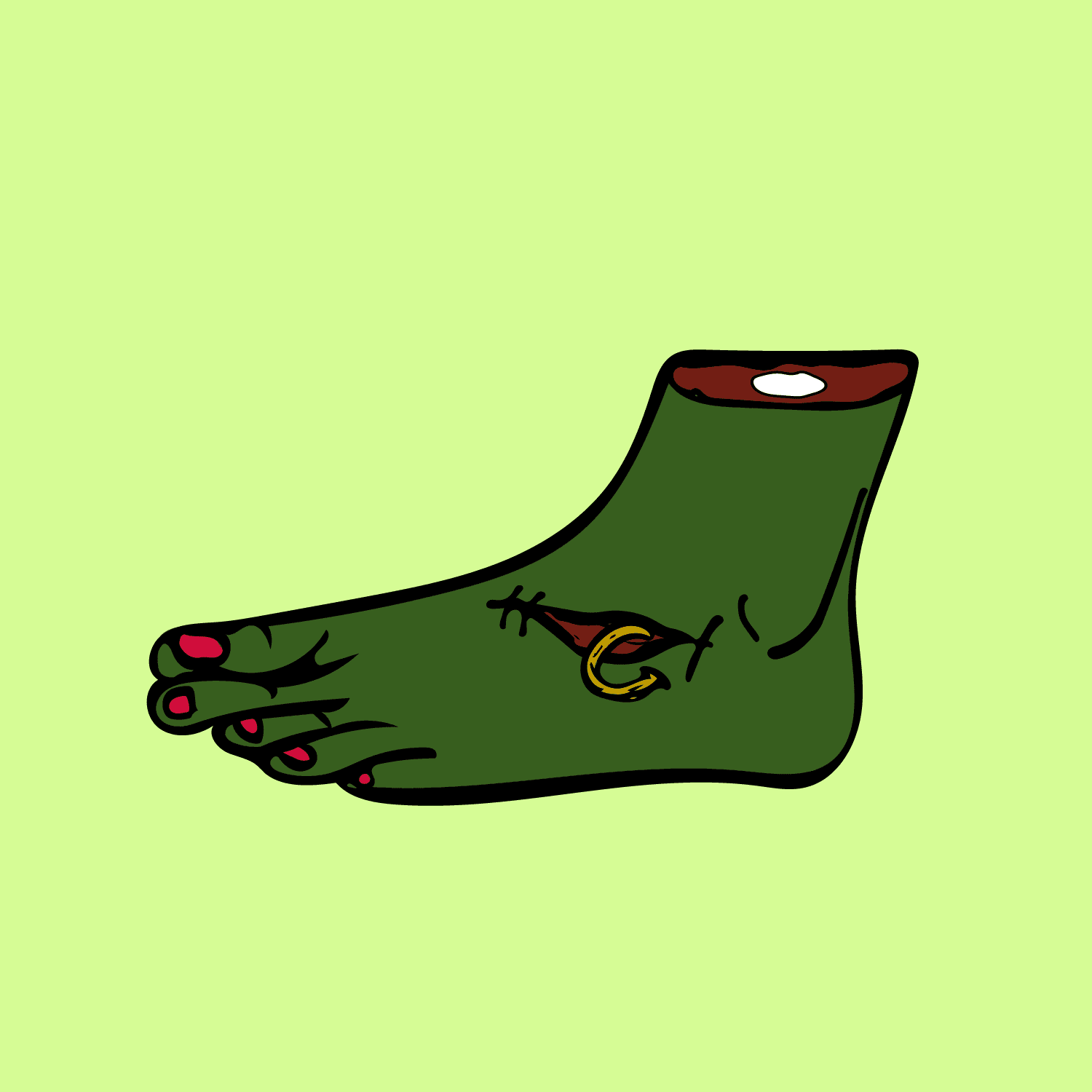 ZombieFeet #1004