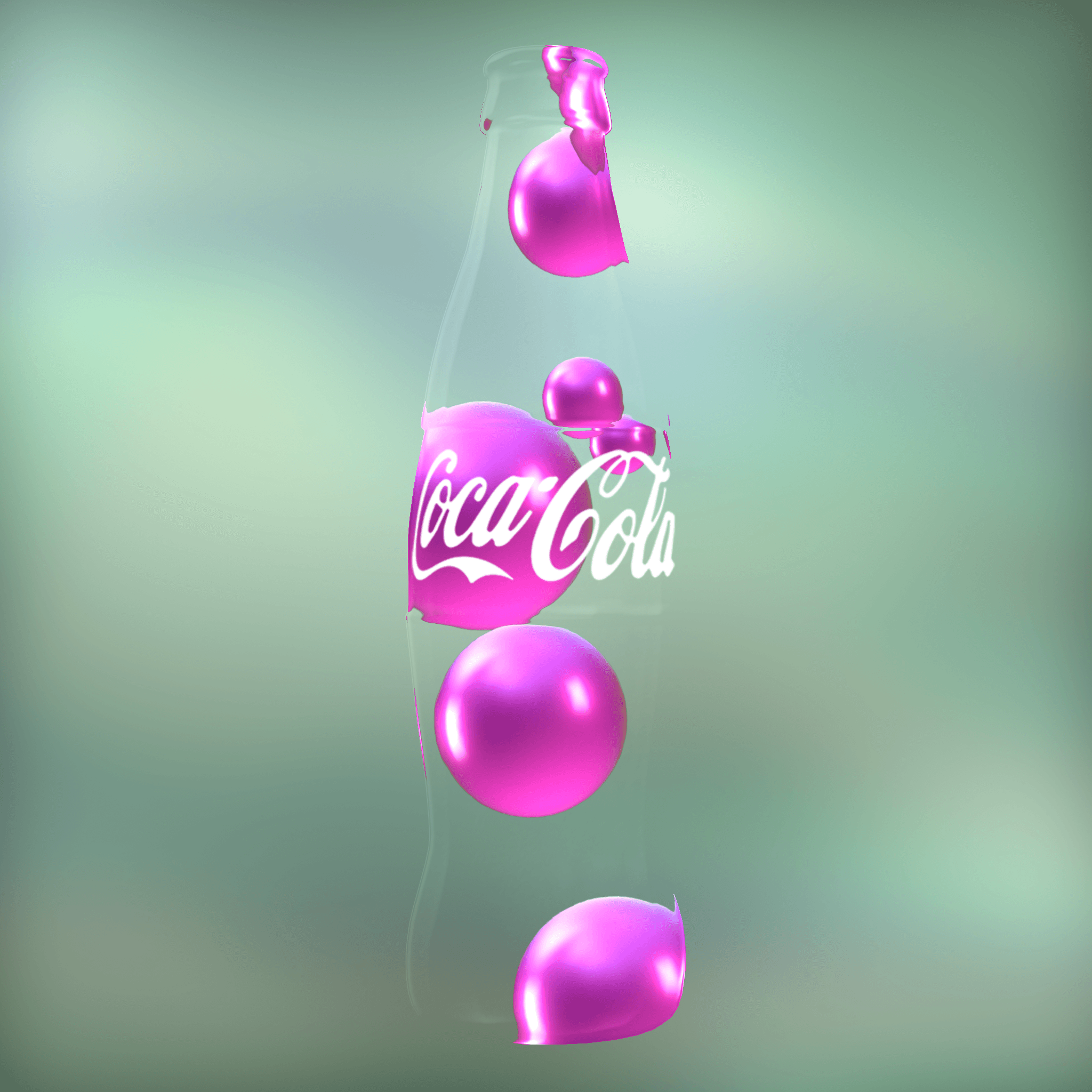 Coca-Cola Friendship Bottle #1110