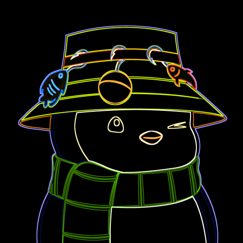 Neon Pudgy Penguin 61