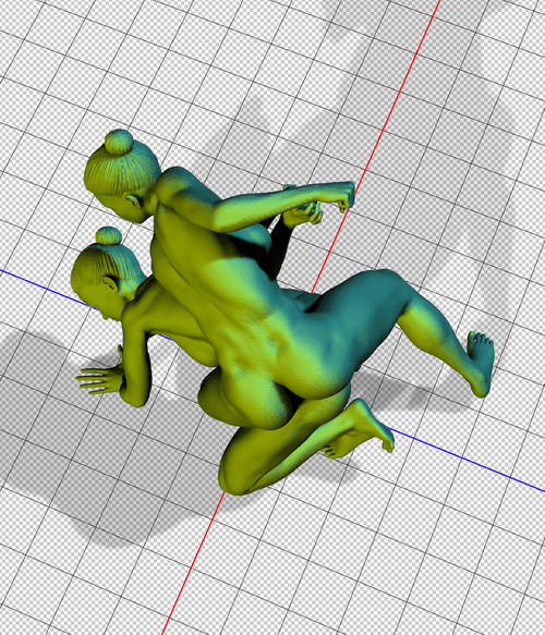 THE WRESTLERS 1