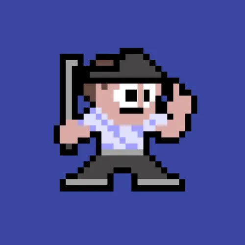 8bit Tee Time Golfer 129