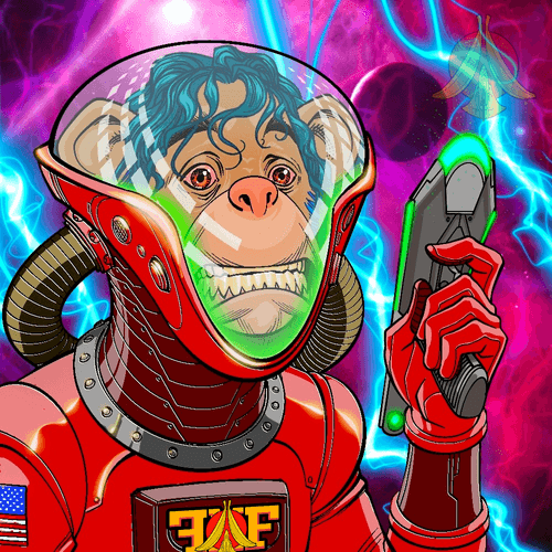 Funky Monkey Space Force #151