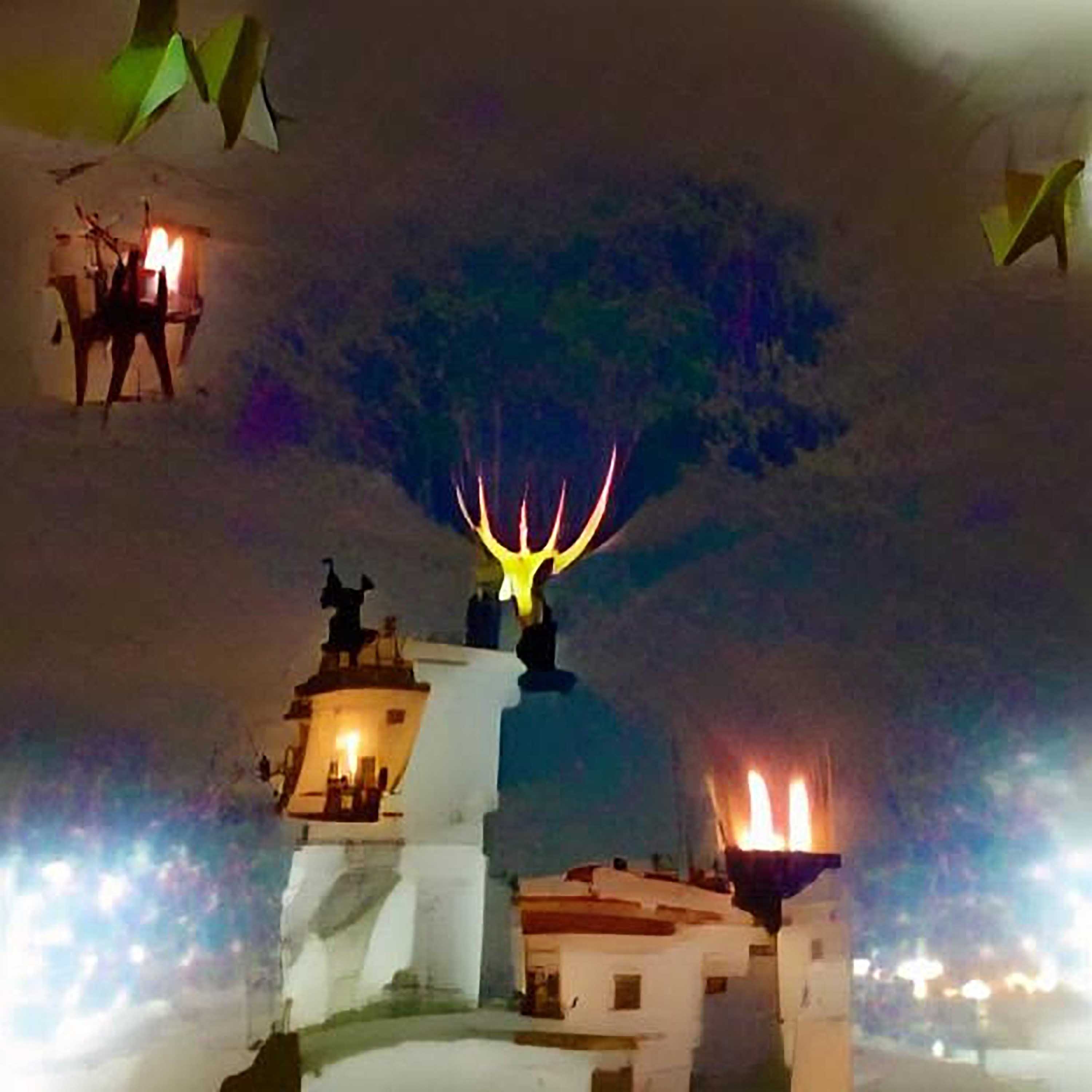 #11 - "We're igniting the lantern of the Fátima Lady, outstretch my antlers at the cantina, crazy buzz in the breeze"