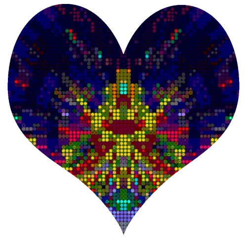 Colourful Hearts #012