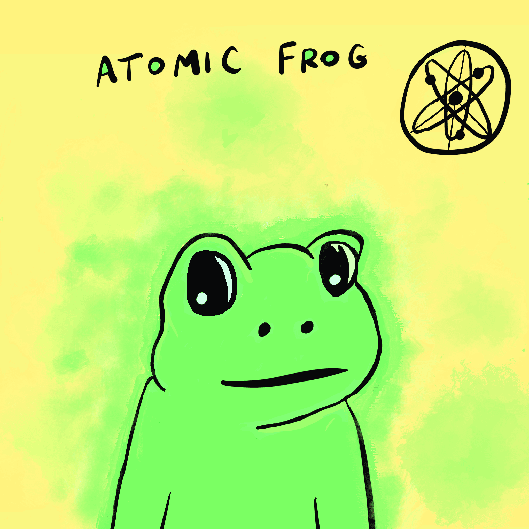 Peacefrogz #147 | Atomic Frog