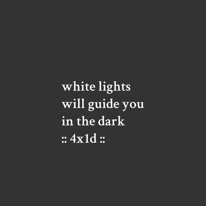 white lights